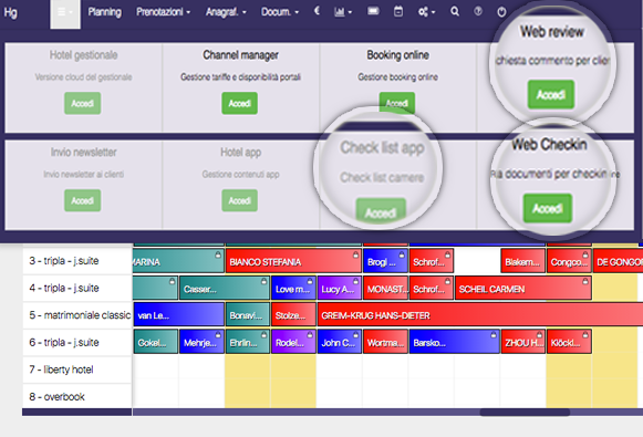 Versione Cloud Software Gestionale Hotel In Cloud